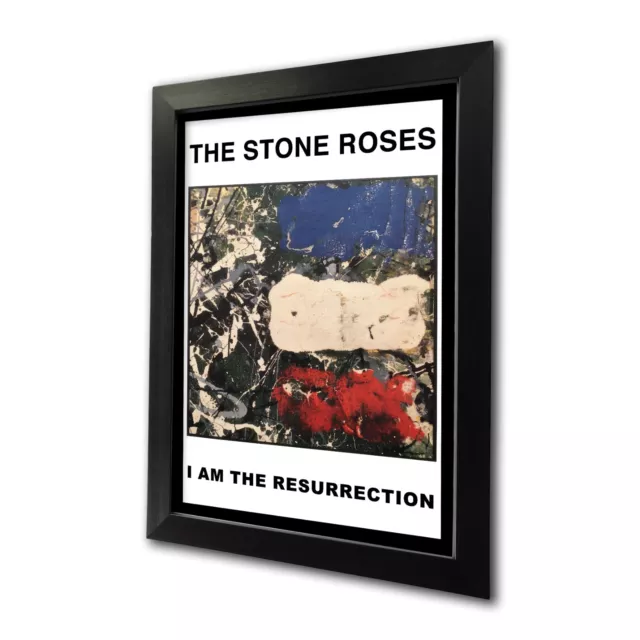 Poster Inspired by Stone Roses I Am the Resurrection Madchester Legend Tribute 3