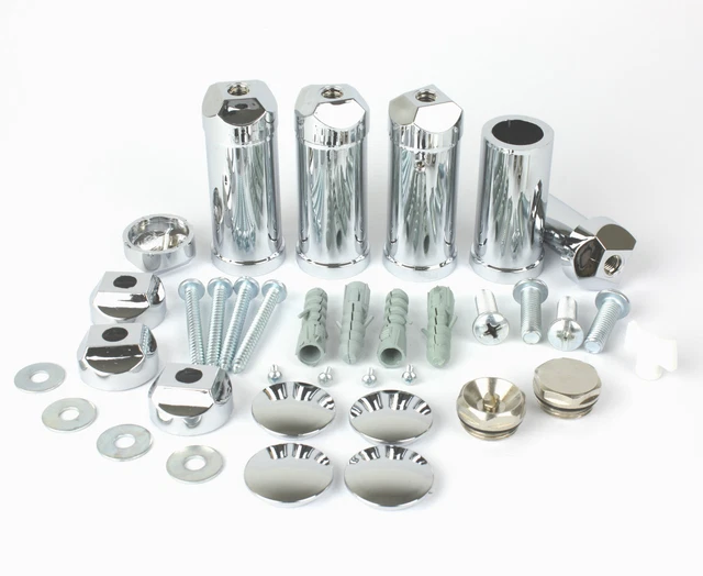 SET OF UNIVERSAL bracket for towel Rail radiators Flat Or Curved