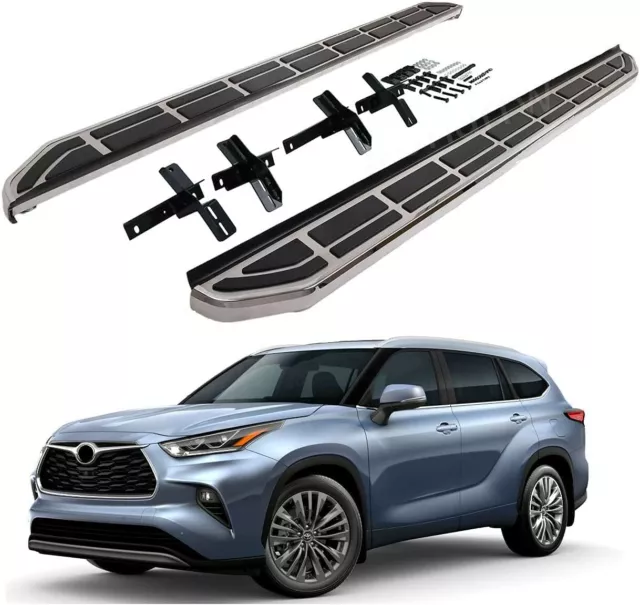 ALUMINUM FOR TOYOTA Highlander 20202023 2024 Running Boards Side Step