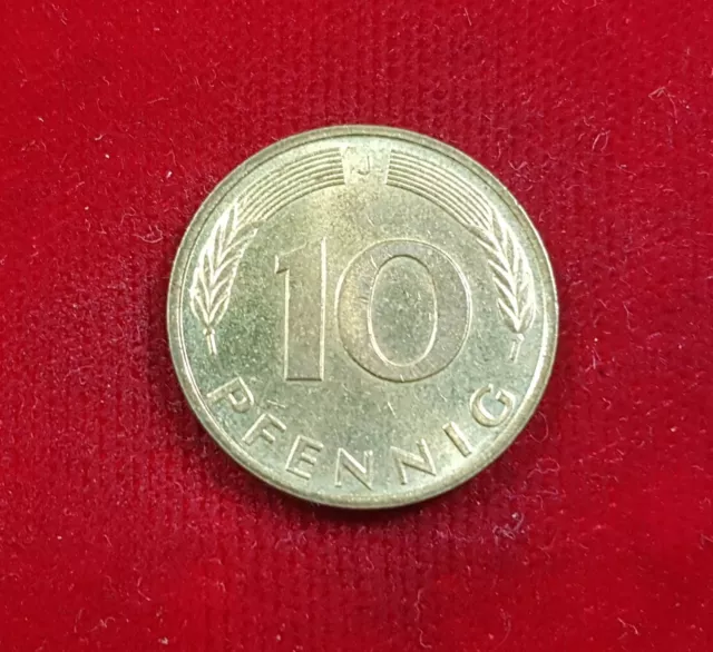 10 Deutsche Pfennig Bundesrepublik Deutschland 1996 J Münze Coin BRD