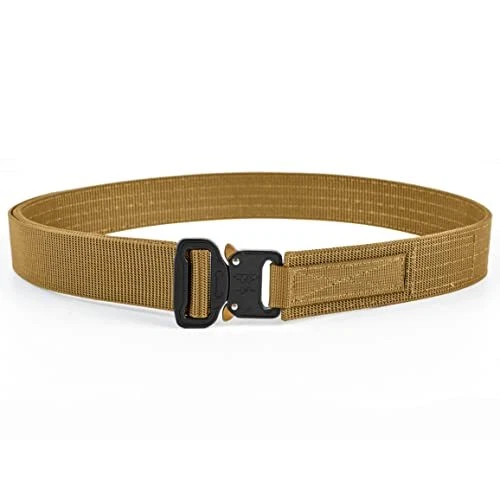 WOLF TACTICAL Heavy Duty Hybrid Quick-Release EDC Belt - 2-Ply 1.5” CCW Belt