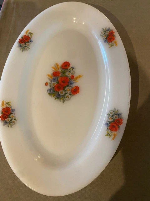 Plat à Gratin Ovale Arcopal Vintage – Fleurs De Cerisier – 2L – France