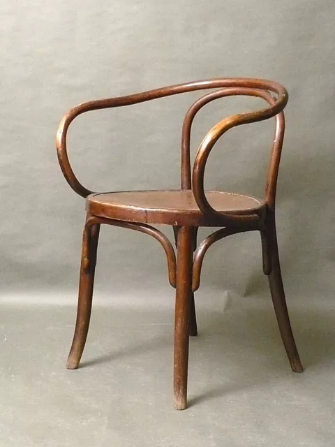 Schreibfauteuil Kohn Nr. 712a wie Thonet B9 Stuhl Sessel