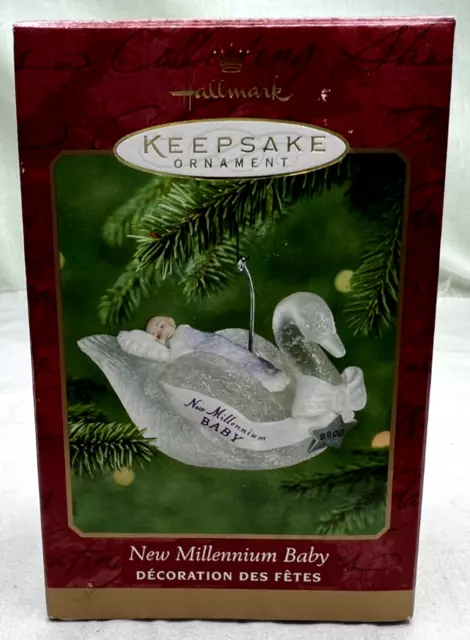 Hallmark New Millennium Baby Keepsake Ornament Vintage 2000 FAST Shipping