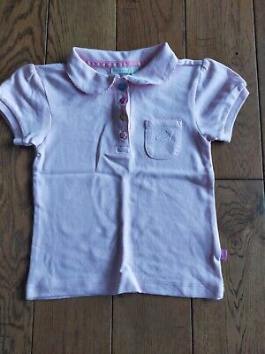 ⭐BNWOT. A Super Pretty Girl's Polo Shirt, JOJO Maman Bebe, Pink, 4-5yrs