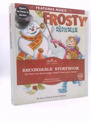 Hallmark Frosty the Snowman Recordable Book by Steve Nelson