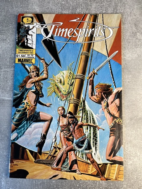 Timespirits #2 - 1984 - Epic Comics Imprint of Marvel Comics