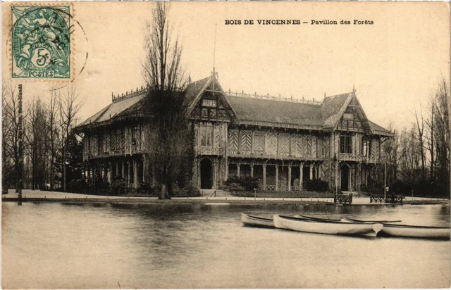 CPA Vincennes Pavillon des Forets (1347242)