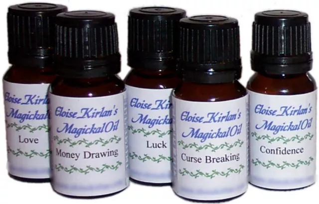 CIRCLE Hand Blended MAGICKAL OIL Wicca Pagan Ritual
