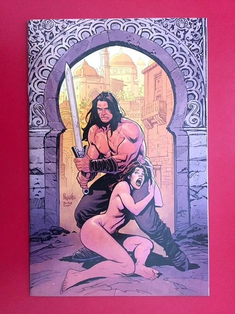 CIMMERIAN MAN-EATERS OF ZAMBOULA #1 (NM) PAQUETTE VIRGIN Variant LE 1:10 Conan