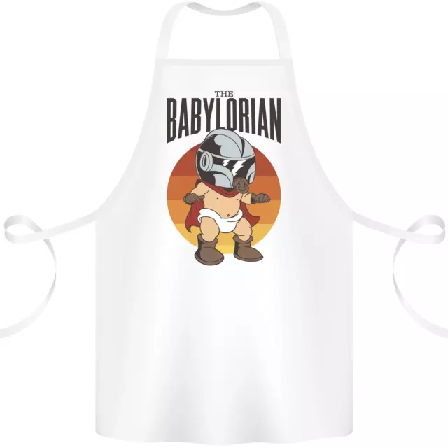 Babylorian Funny Baby Toddler Infant Parody Cotton Apron 100% Organic