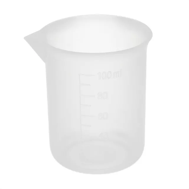 100mL taza medidora jarra de plástico vierta Contenedor de descarga de cocina