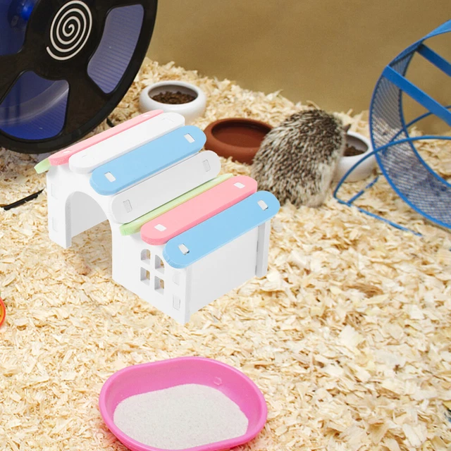 PVC GUINEA PIG Maze Small Animal Hut House Critter Bath Habitats £6.48