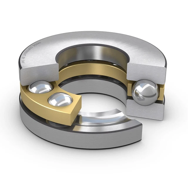5 Roulements à Billes à Gorge Profonde SG15 U 5x17x8mm | Pour Rails Coulissants Portes Imprimantes 3D | Joints Caoutchouc ABEC1