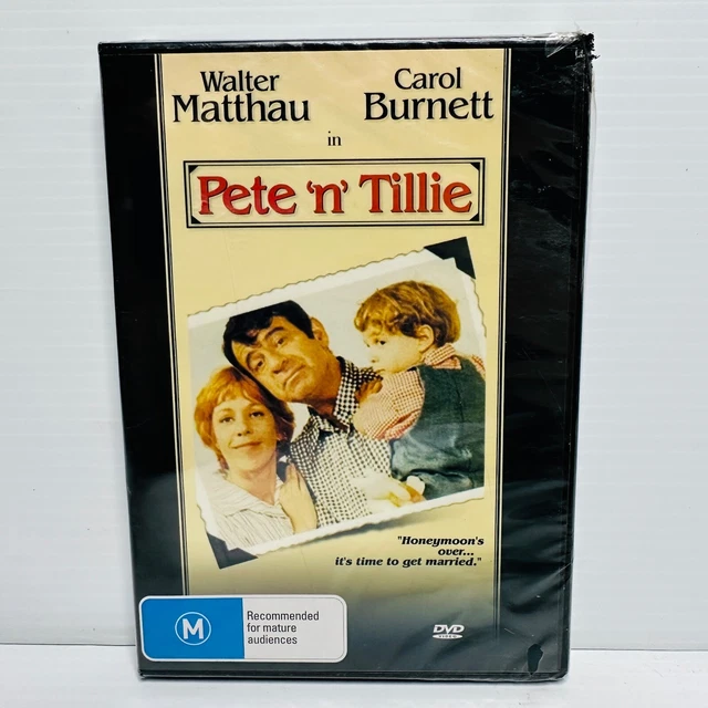 Pete n Tillie DVD Movie Region 4 Comedy Drama Carol Burnett New Sealed