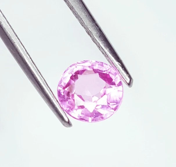 ROSA NATURALE ZAFFIRO 2.27 KT Sfuso Gemma Certificato Non Scaldato ...