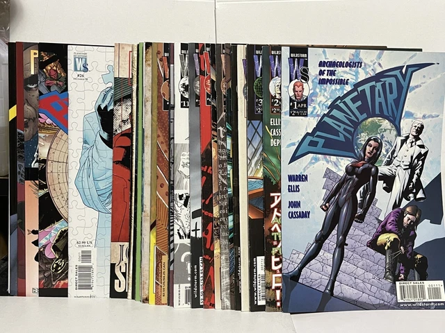 Planetary #1-27 Complete Series Set Lot Warren Ellis / John Cassaday 1999-2009