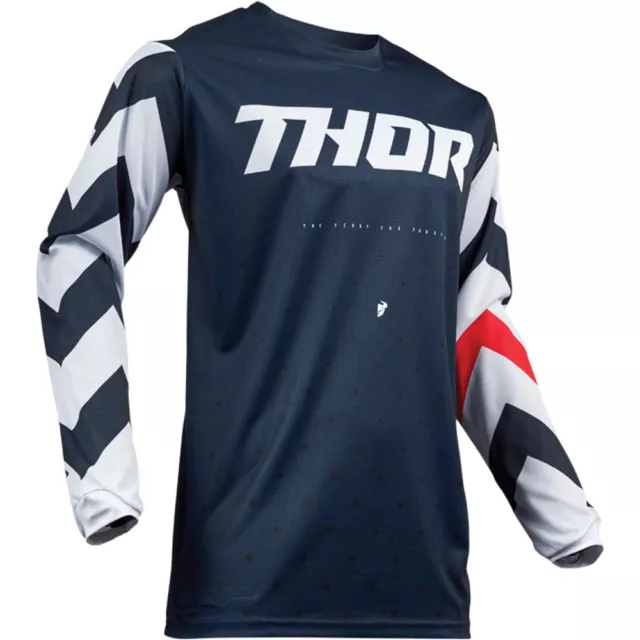 THOR Pulse Jersey Stunner 2019 Midnight/White Adult MX Offroad *NEW* Motorbike