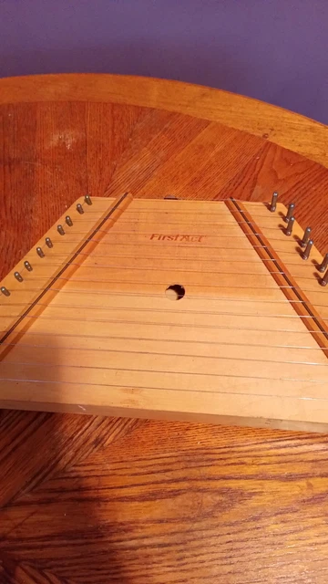 NEPENERO4KA RUSSIAN LAP Harp With Original Box And Music Cards