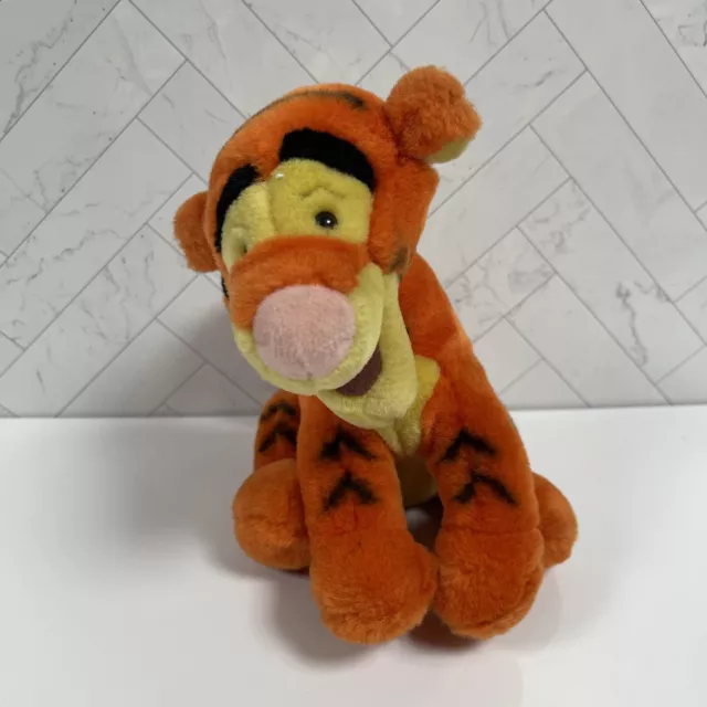 Disneyland Walt Disney World Vintage Tigger the Tiger Sitting Plush Approx 7"