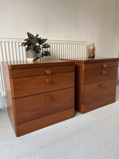 Stag Cantata Range Pair Of Bedside Drawers