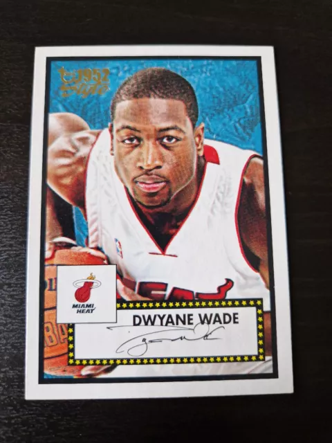 Dwyane Wade 2005-06 Topps 1952 Style Basketball Card Miami Heat