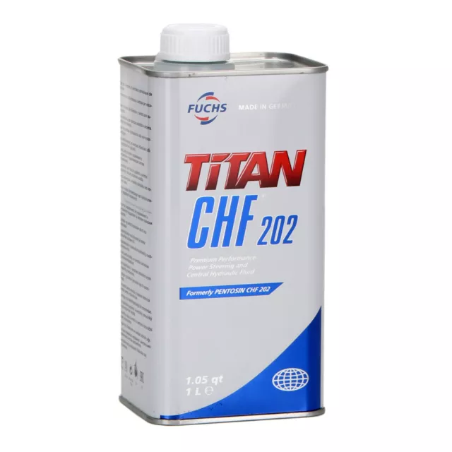 1L 1 Liter Fuchs PENTOSIN TITAN CHF 202 Hydrauliköl Zentralhydrauliköl