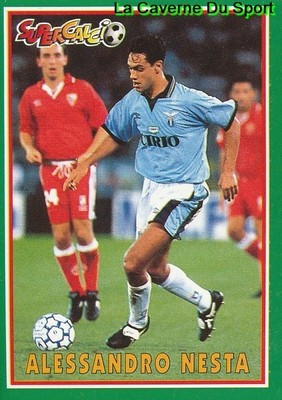 Football Cards 98 Alessandro Nesta Lazio #57 Nouveau Mint 