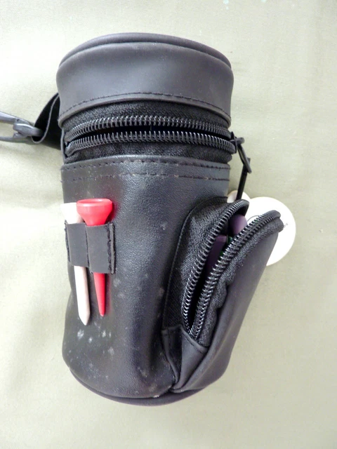 Porte-outils pour 4 balles de golf  avec TEE - s ' accroche à la ceinture