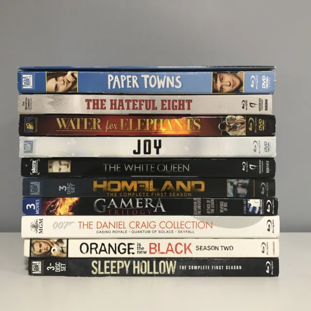 blu ray lot With Slip sleeves Fold Out Seasons Collection Builder Bundle H