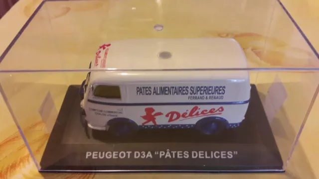 1/43 - Peugeot D3A Pâtes Délices - Chères Camionnettes D'antan - Altaya