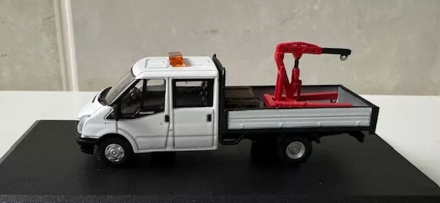 OXFORD 1:76  Ford Transit Pickup + Load    Mobile Mechanic