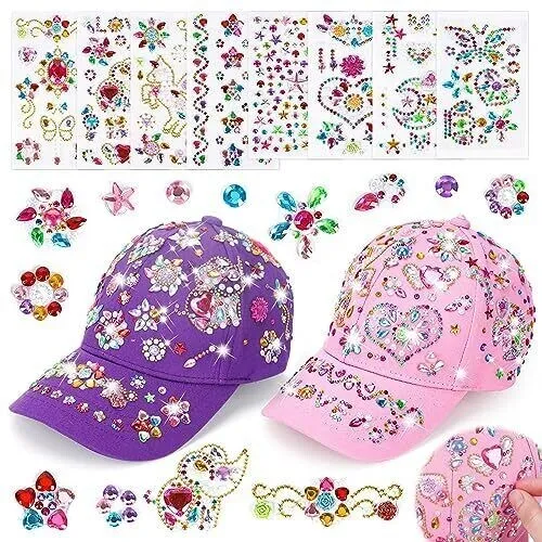 Girls Craft Kits Age 5-8 Birthday Gifts Unicorn Baseball Cap Arts and Crafts toy