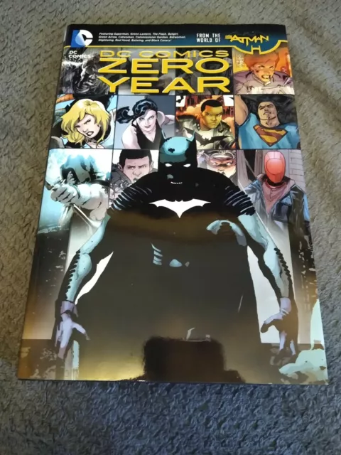DC COMICS : ZERO YEAR HC Hardcover - 2014 - Snyder & Capullo DC Comics