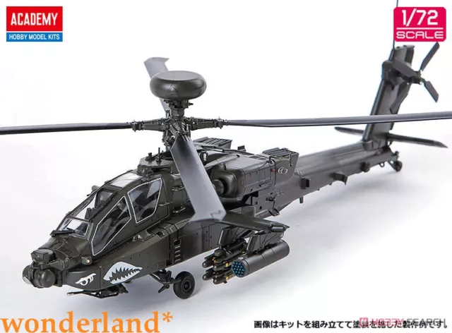 Academy 12551 1/72 U.S.Army AH-64D Block II `Late Version` Plastic Model Kit 2