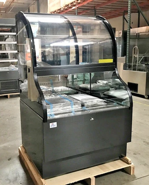 NEW 36" Open Air Refrigerator Coffee Shop Starbucks Display Fridge NSF 115V