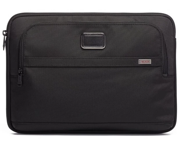 Tumi Alpha 3 Large Laptop Cover Sleeve Ballistic Nylon, 15" Laptop, Zipper.  New