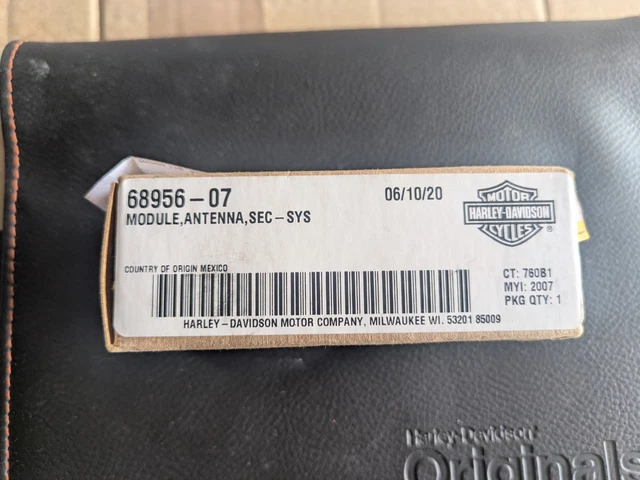 HARLEY DAVIDSON SECURITY System Antenna Module 68956-07 £52.72 ...