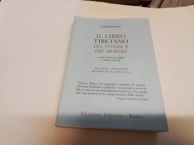 IL LIBRO TIBETANO DEL VIVERE E DEL MORIRE - SOGYAL RINPOCHE, 14mr24