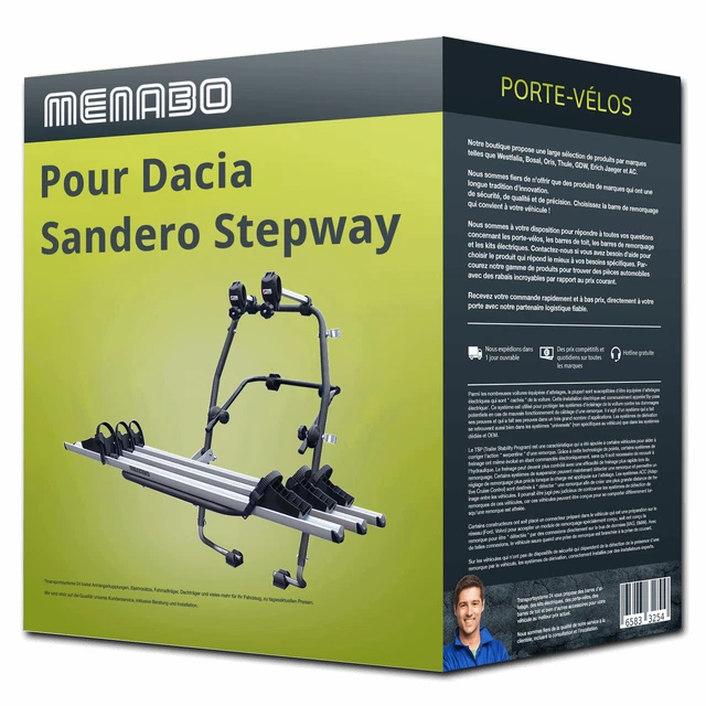 CDEFG Compatible avec Dacia Sandero 3 / Sandero Stepway III