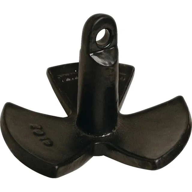 30-pound Vinyl Coated River Anchor for Boats Up To 25 Feet Made of Cast Iron