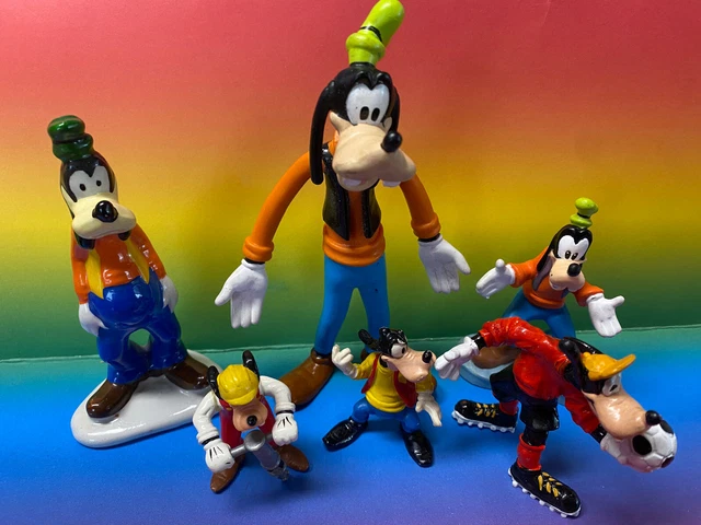 Goofy Konvolut für Sammler 6 schöne Figuren aus Sammlung