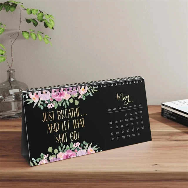 2024 FLOWER WALL Calendar for Tired-Ass Women,Fuck It Funny Monthly Calendar  · $19.39 - PicClick AU