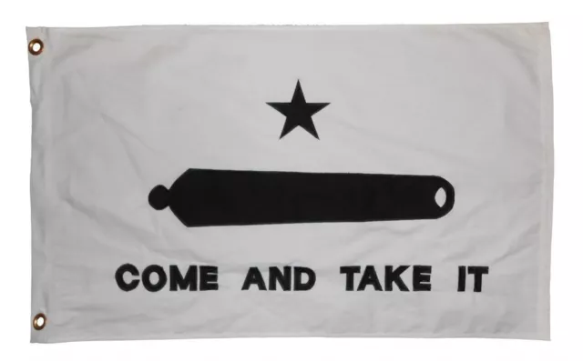 2X3 TEXAS GONZALES Gonzalez Come and Take It Cannon Flag 2'x3' Banner ...