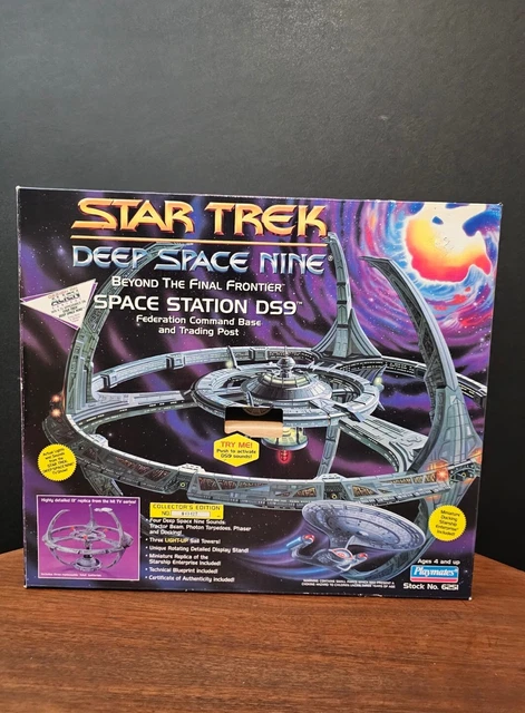 STAR TREK DEEP Space Nine Raumstation DS9 1994 Playmates ...