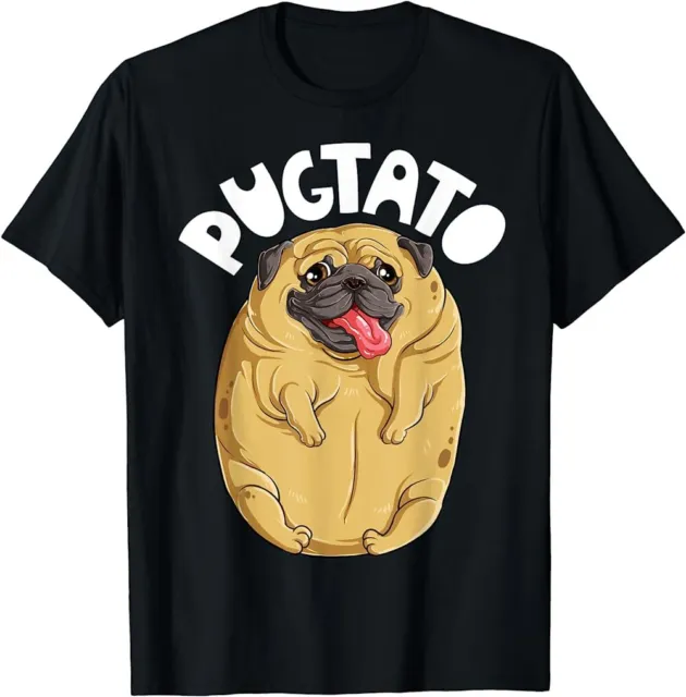 Pugtato Pug Potato Shirt Dog Lovers Costume Funny Meme Gifts T-Shirt