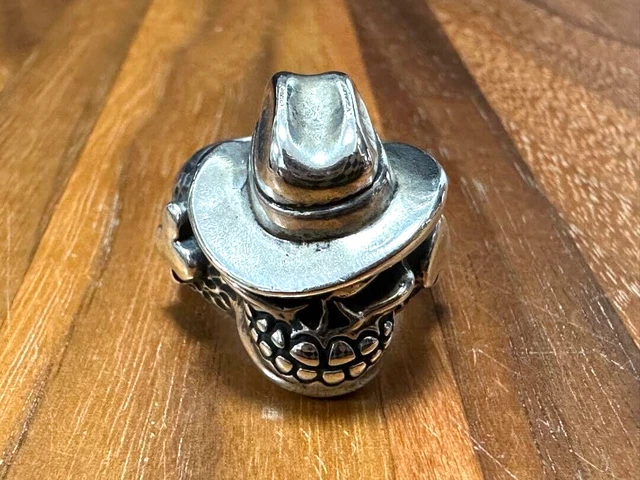 Starlingear US 6 capone advisory ring Silver with guarantee card Pouch