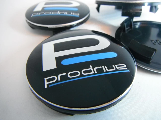 Wheel Center Caps Universal Hub Caps Covers - 8 pieces (4 caps+4 stick) prodrive