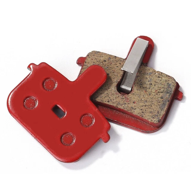 Set 2 Pastiglie Freno A Disco Per Bici – Materiale Resina Semimetallica, Per Mountain Bike, Compatibili Con IOX, 33,6x22,7 Mm