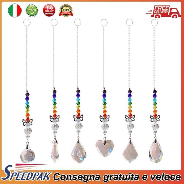 Cartoon Crystal Pendant Necklace Heart Leaf Jewelry Charm Fashion Accessories